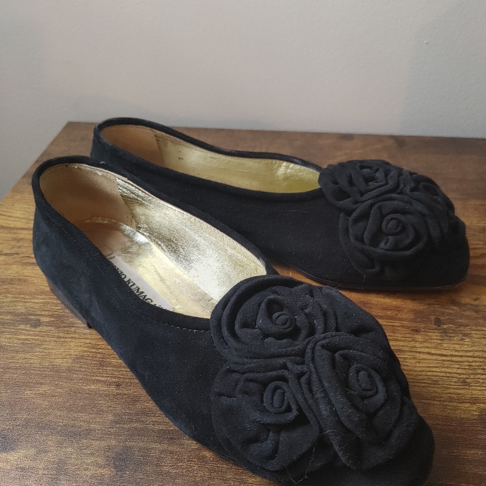 Tokio Kumagai Paris Flat Black shoes